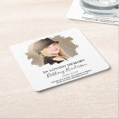 Bij het opslaan van geheugen | Foto Memorial Kartonnen Onderzetters (Schuin)