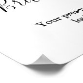 Bij het opslaan van geheugen | Foto Memorial Poster (Hoek)