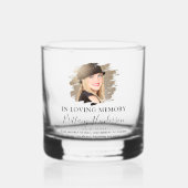 Bij het opslaan van geheugen | Foto Memorial Whisky Glas (Voorkant)