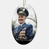 Bij het opslaan van geheugen | Fotocitaat Keepomwi Keramisch Ornament (Links)