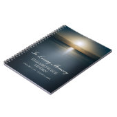 Bij het opslaan van geheugen | Funeral Guestbook | Notitieboek (Linkerzijde)