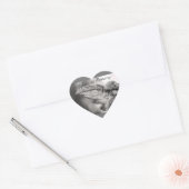 Bij het opslaan van geheugen hart sticker (Envelop)