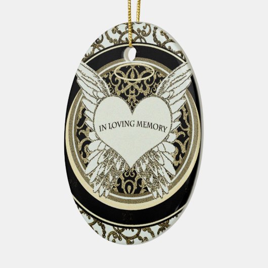 Bij het opslaan van geheugen keramisch ornament (Links)