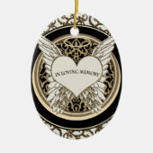 Bij het opslaan van geheugen keramisch ornament (Voorkant)