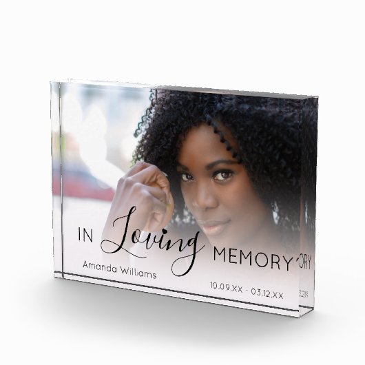 Bij het opslaan van geheugen | Memorial Fotoblokken (Rechts)