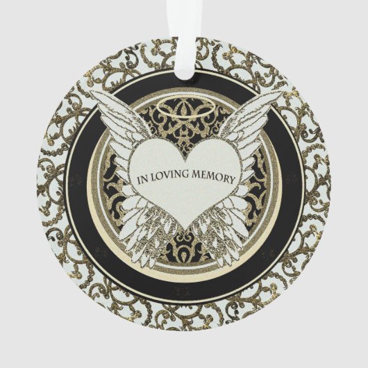 Bij het opslaan van geheugen ornament (achterkant)