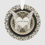 Bij het opslaan van geheugen ornament (voorkant)