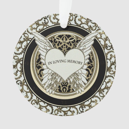 Bij het opslaan van geheugen ornament (voorkant)