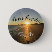 Bij het opslaan van geheugen ronde button 5,7 cm (Voorkant)