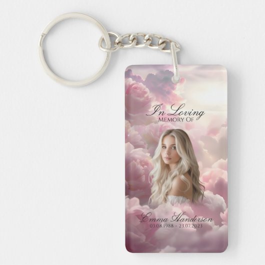 Bij het opslaan van geheugen sleutelhanger (Voorkant)