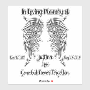 Bij het opslaan van geheugen sticker