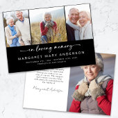 Bij het opslaan van geheugen | Vier foto's Vreemd  Bedankkaart