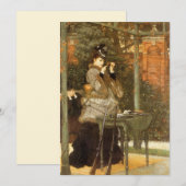 Bij het Rifle-bereik door James Tissot,  kunst (Voorkant / Achterkant)