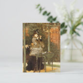 Bij het Rifle-bereik door James Tissot,  kunst Briefkaart (Staand voorkant)