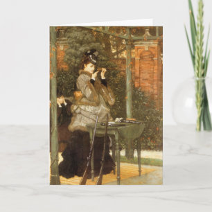 Bij het Rifle-bereik door James Tissot,  kunst Kaart