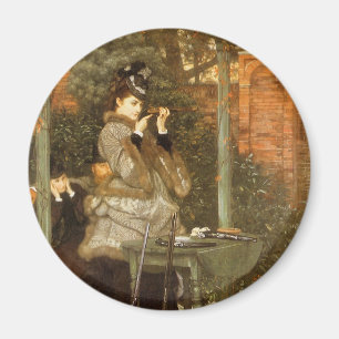 Bij het Rifle-bereik door James Tissot,  kunst Magneet