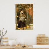 Bij het Rifle-bereik door James Tissot,  kunst Poster (Keuken)