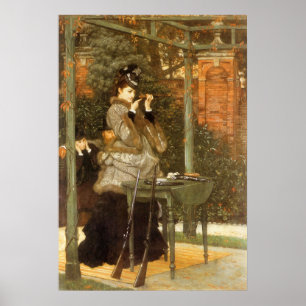Bij het Rifle-bereik door James Tissot,  kunst Poster