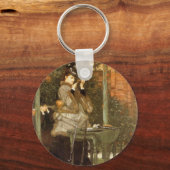 Bij het Rifle-bereik door James Tissot,  kunst Sleutelhanger (Voorkant)