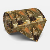 Bij het Rifle-bereik door James Tissot,  kunst Stropdas (Opgerold)