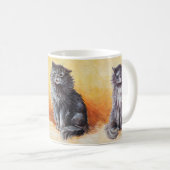 Bij het Show Cat, Louis Wain Koffiemok (Voorkant rechts)