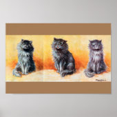 Bij het Show Cat, Louis Wain Poster (Voorkant)