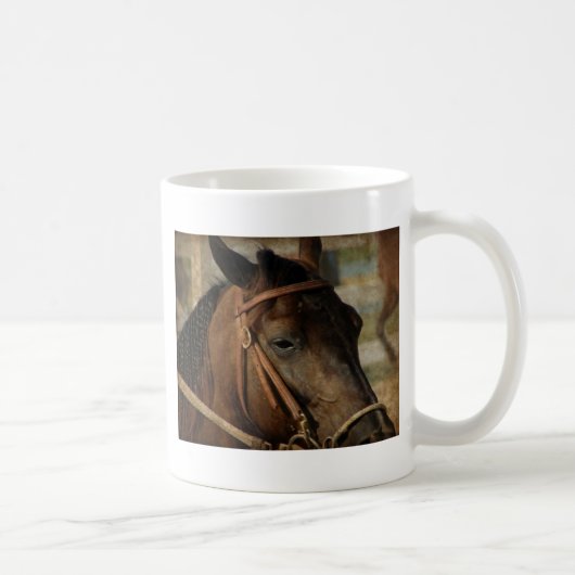 Bij het Show van de paarden Koffiemok (Rechts)