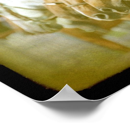 Bij het Show van de paarden Poster (Hoek)