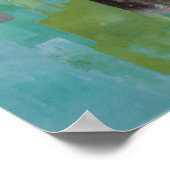 Bij het strand 18 x 24 Poster (Hoek)