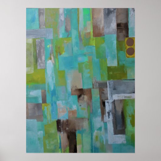 Bij het strand 18 x 24 Poster (Voorkant)