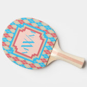 Bij het strand Argyle Ping Pong Paddle Tafeltennisbatje (Zijkant)