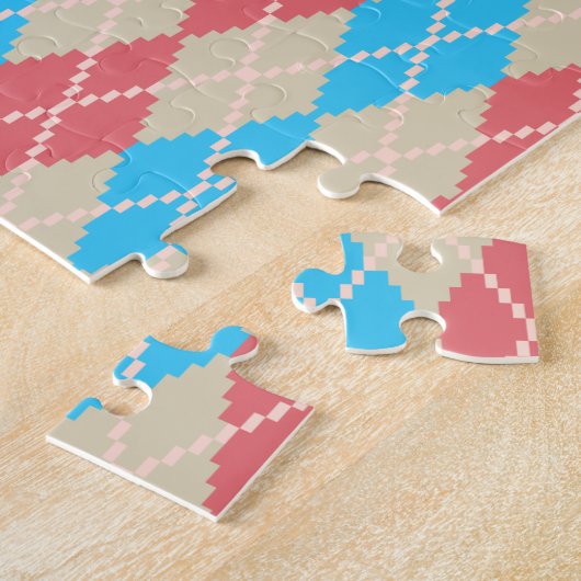 Bij het strand Argyle Puzzel (Zijkant)
