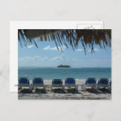 Bij het strand briefkaart (Voorkant / Achterkant)