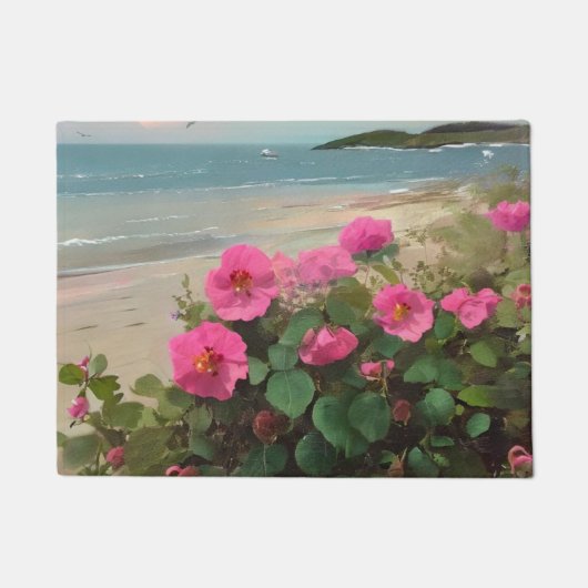 Bij het strand deurmat (Voorkant)