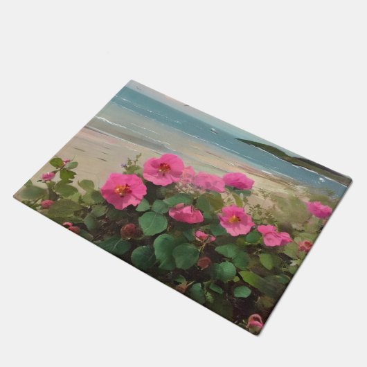 Bij het strand deurmat (Schuin)