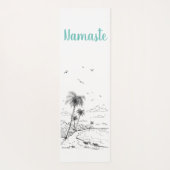 Bij het strand en het Duiken van het Zee Yogamat (Achterkant)