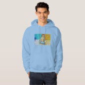 Bij het strand hoodie (Voorkant volledig)