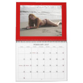 Bij het strand kalender (Feb 2027)