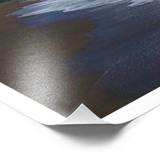 "Bij het strand", Natuur Decor Fotoprint Foto Afdruk (Hoek)