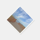 Bij het strand papieren servetten (Hoek)