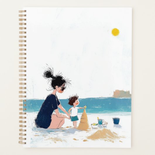 Bij het strand planner (Voorkant)