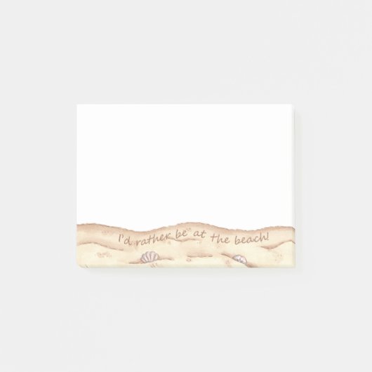 Bij het strand post-it® notes (Voorkant)