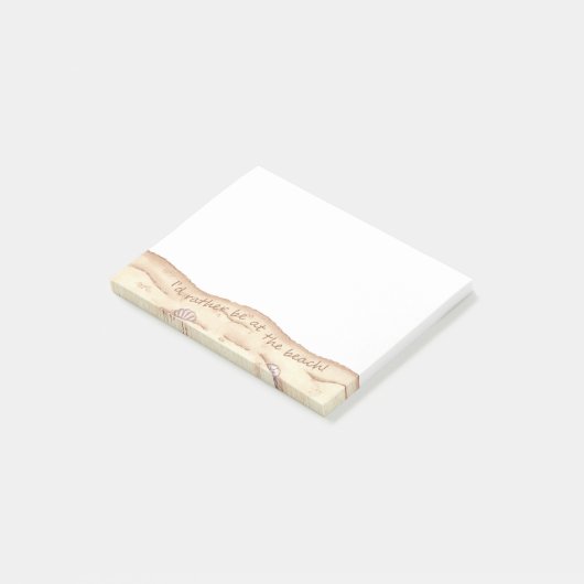 Bij het strand post-it® notes (Schuin)