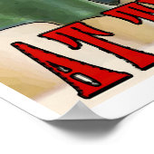 Bij het strand poster (Hoek)