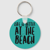 Bij het strand sleutelhanger (Voorkant)
