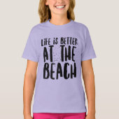 Bij het strand t-shirt (Voorkant)