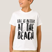 Bij het strand t-shirt (Voorkant)
