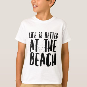Bij het strand t-shirt