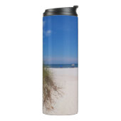 Bij het strand thermosbeker (Gedraaid links)