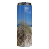 Bij het strand thermosbeker (Achterkant)